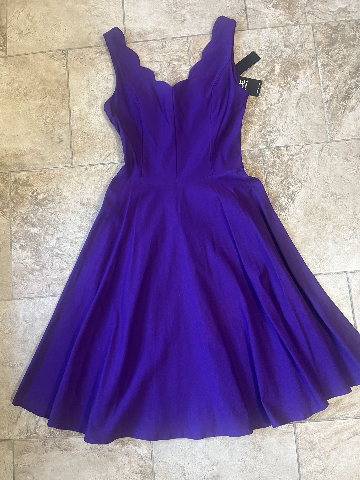 Ouges purple dress size small