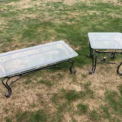 Coffee Table and End Tables