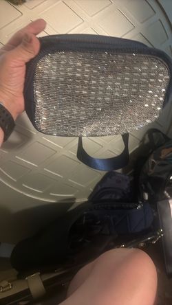 Glitter Sequin Zip Pouch Bag