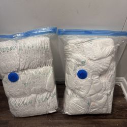 Vacuum Sealed UP&UP TARGET BRAND Size 1 Diapers 