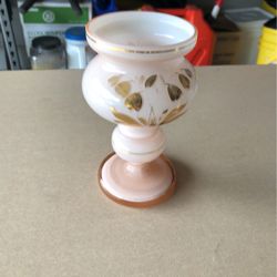 Vintage Czech Glass Vase 