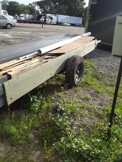 Trailer 20×6ft