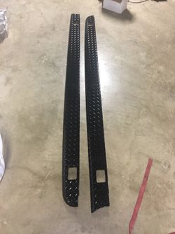 Side rails for a short bed truck