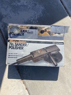 Black & Decker 7in Sander/Polisher