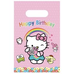 30pcs Hello Kitty Birthday Party Gift Bags Candy Bags