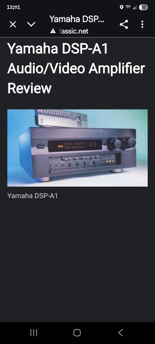 Yamaha DSP A1