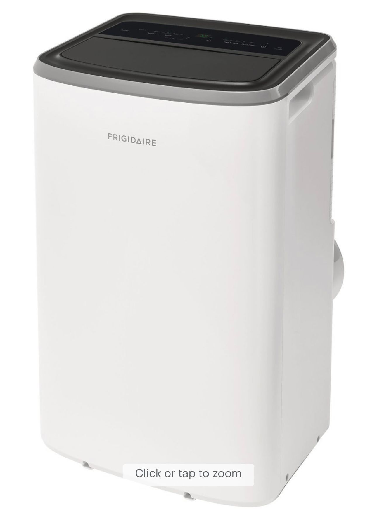 Frigidaire FHPW122AC1 Portable Room Air Conditioner, 12,000 BTU with Multi-Speed Fan, Dehumidifier Mode, Easy-to-Clean Washable Filter, Built-in Air I