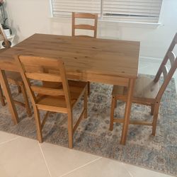 Ikea Table and 4 Chairs