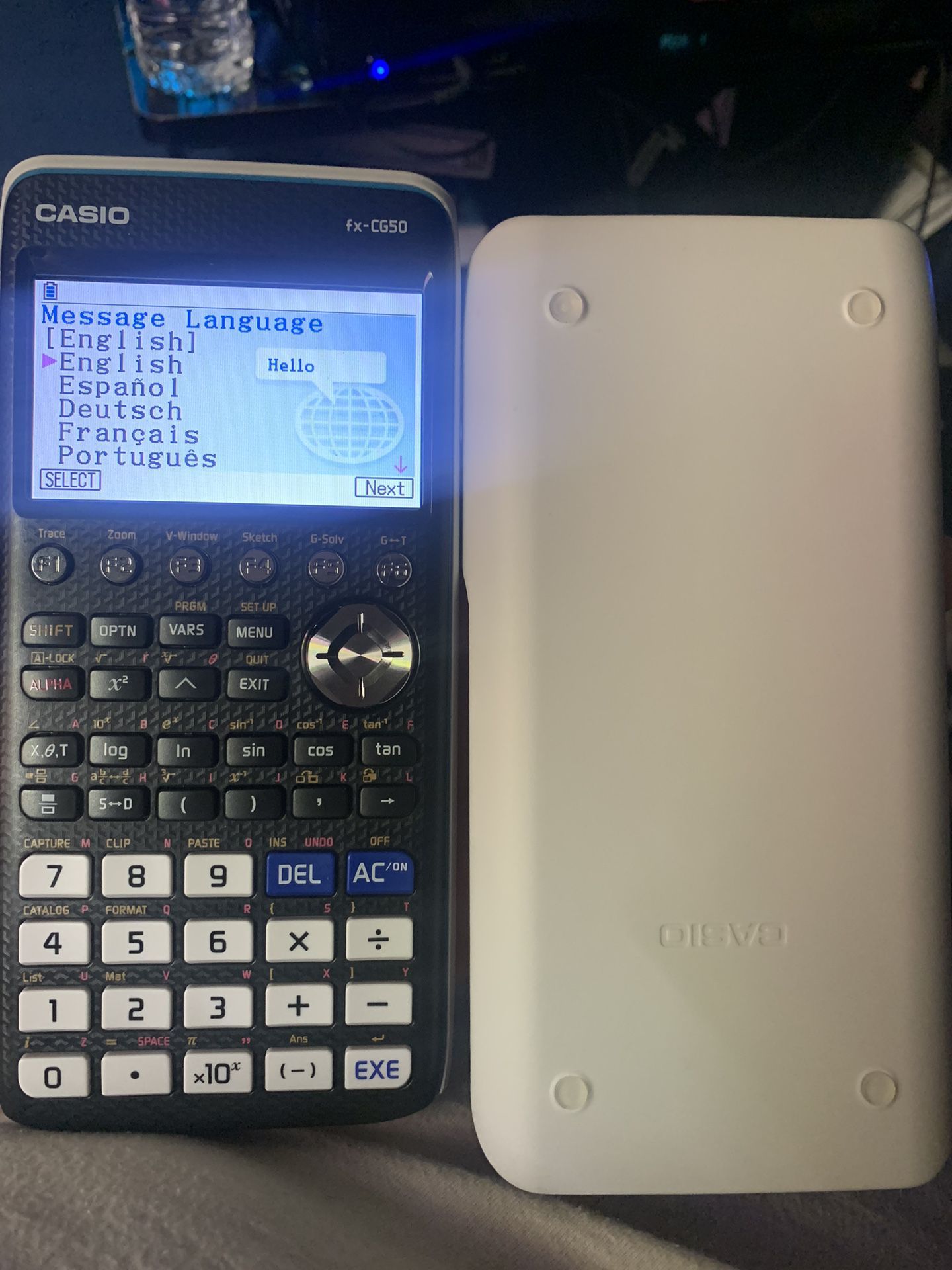 Casio High-Resolution 3D Color Graphing Calculator - Black (FX-CG50)