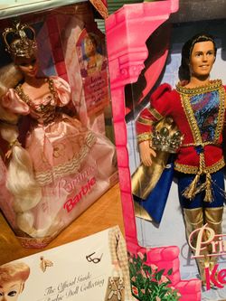 BARBIE & KEN 1997 RAPUNZEL & PRINCE KEN BOTH BOXED INDIVIDUALLY in MINT CONDITION SOLD AS A PAIR