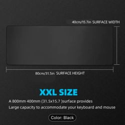 XXL Mousepad For Gaming/Office Work