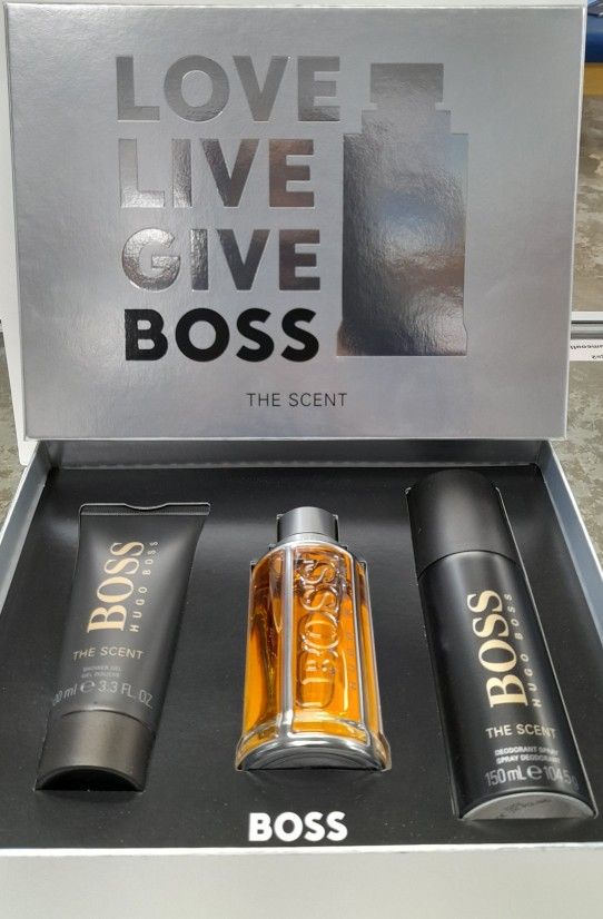 HUGO BOSS THE SCENT GIFT SET FOR MEN