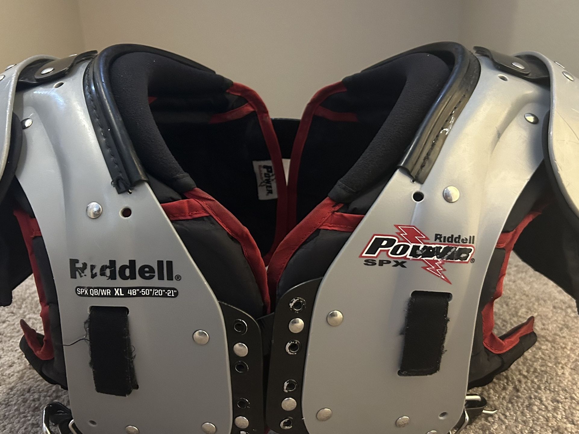 Riddell Power SPX Adult Shoulder Pads
