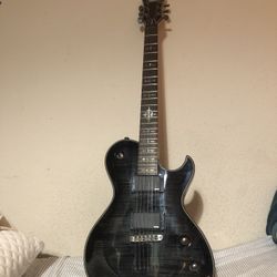Schecter Damien Solo-6 Elite See-Thru Black, EMG Pickups