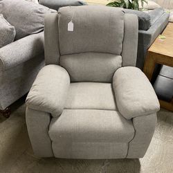 Gray Rocking Reclining Arm Chair