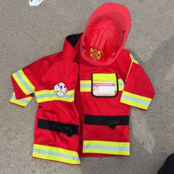 Toddler Fireman Dress Up