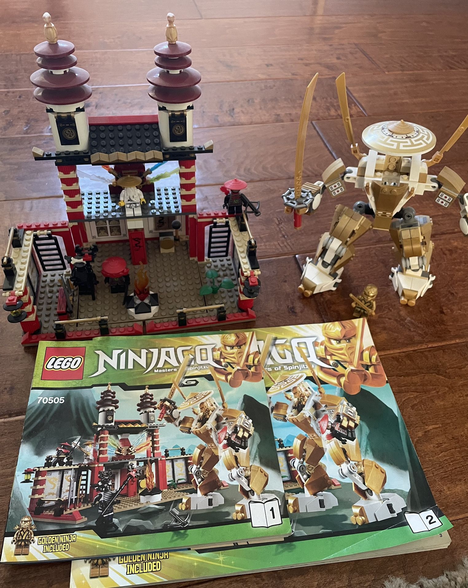 Lego Ninjago The Final Battle : The Temple Of Light - Set 70505