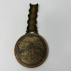 Vintage German Wall Plaque – Heidelberg Scene – Made in Germany