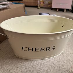 Rustic farmhouse Ice Bucket 