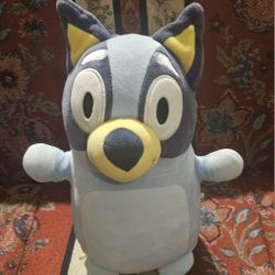 SQUISHMALLOW  BLUEY SOFT  PLUSH  PUPPY DOG ANIMAL TOY 11"