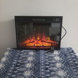 Brand New Electric Fireplace Heater w/ Remote