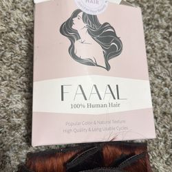 Cherry red hair extensions