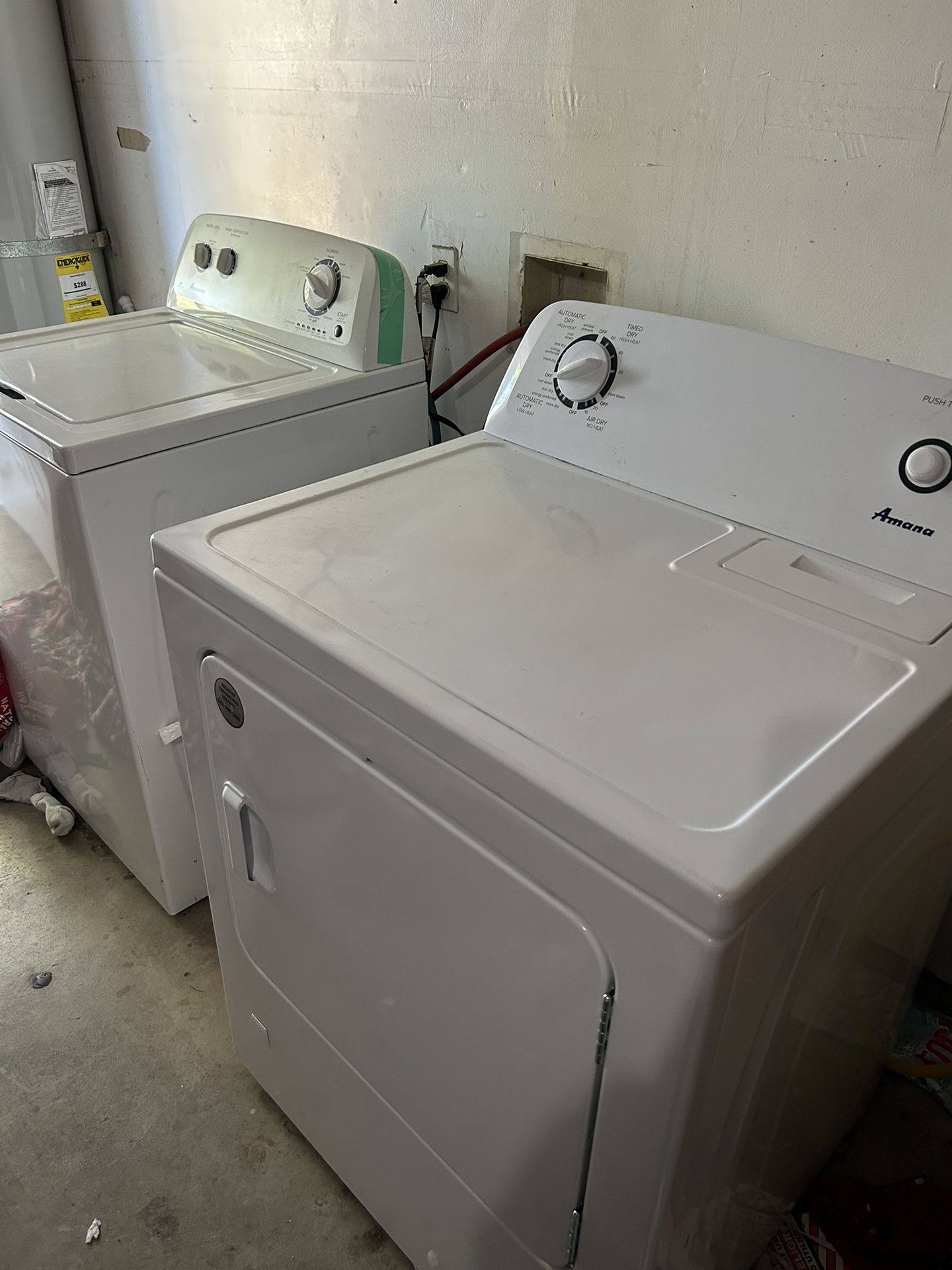 Washer And Dryer