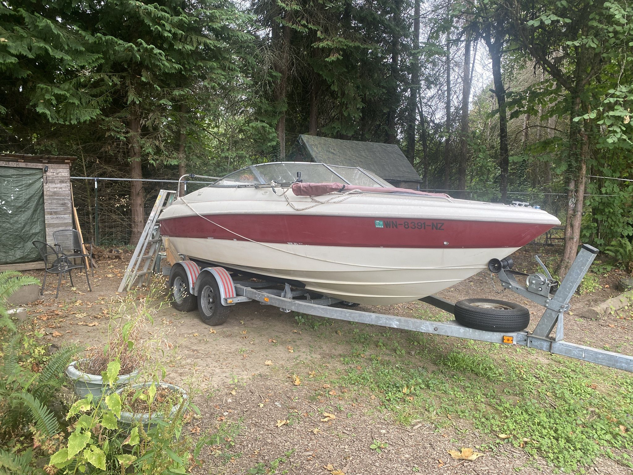 1994 20 Ft StarCraft Cyst Cabin Boat 