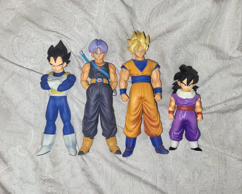 DBZ Dragon Ball Z Banpresto DXF Chozousyu Vegeta Trunks Kid Gohan Super Saiyan Goku Anime Intro Figures