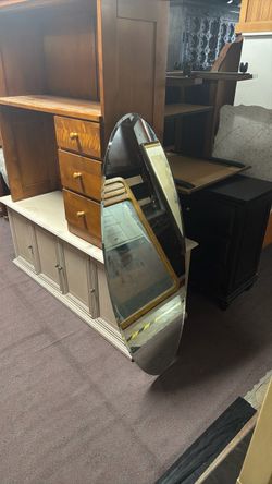 IKEA frameless mirror