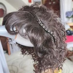 MOVING SALE: Premium Hair Curly Wig - High Quality & Realistic!