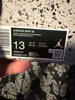 Brand new Jordan mvp 92