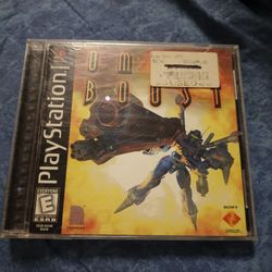 Omega Boost (Sony PlayStation 1, 1999) PS1 Authentic CIB Light Scratches  Untested 
