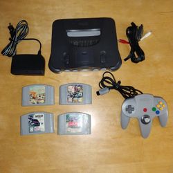Nintendo 64 Gaming Console Bundle Lot Collection N64 Games Controller 