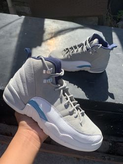 Jordan 12 Unc/Wolf Grey Size 7y