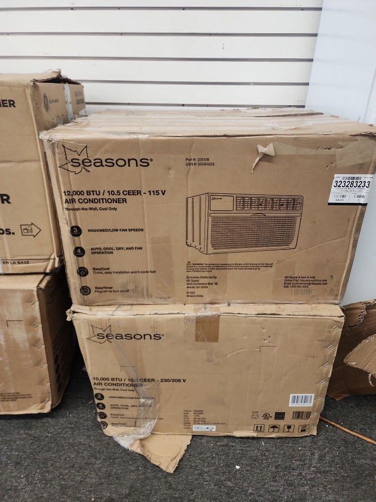 New 12000btu Wall Unit AC