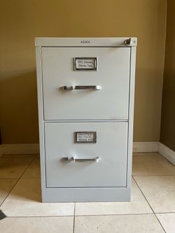 HON Vertical 2 Drawer Locking Filing Cabinet