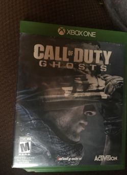 Xbox one call of duty ghost