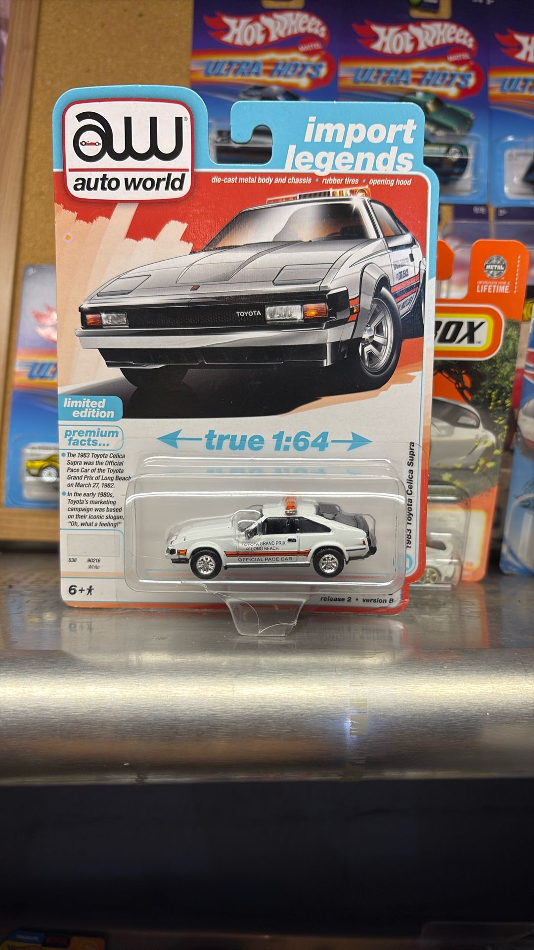 Auto World 1983 Toyota Celica Supra Toyota GP Of Long Beach AWSP166 B 1/64