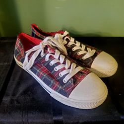 Women's Plaid Low Tops 
