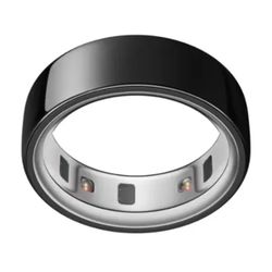 Oura Ring 4 - Smart Ring - Size Before You Buy with Oura Ring 4 Sizing Kit - Size 11 - Black