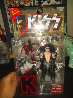 Brand New Mcfarlane Kiss Gene Simmons Ultra Action Figure