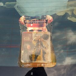 Pirates Of The Caribbean Deadman's Chest Action Figure Captain Barbossa