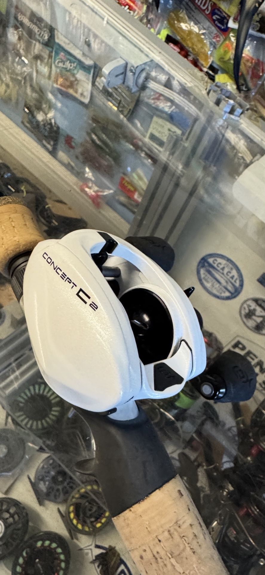 New Concept C2 200 Size Salt And Fresh Water Style Baitcaster. Fishing Reel. 