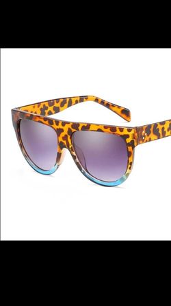 Leopard and blue sunglasses! Brand new! Super cute!😍