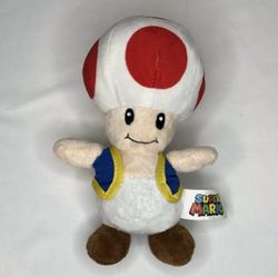 Nintendo Super Mario Toad Plush