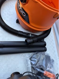 RIDGID 14 Gal. 6.0 Peak HP NXT Shop Vacuum Wet Dry Vac with Fine Dust Filter, Locking Hose, Wands and Attachments HD1400