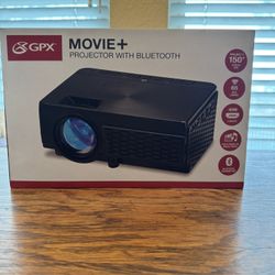 GPX Movie+ Projector with Bluetooth