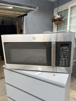 GE Stainless Steel Over-the-Range Sensor Microwave