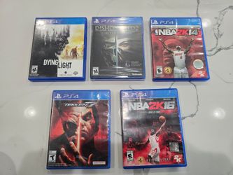 Playstation 4 Games $10 each